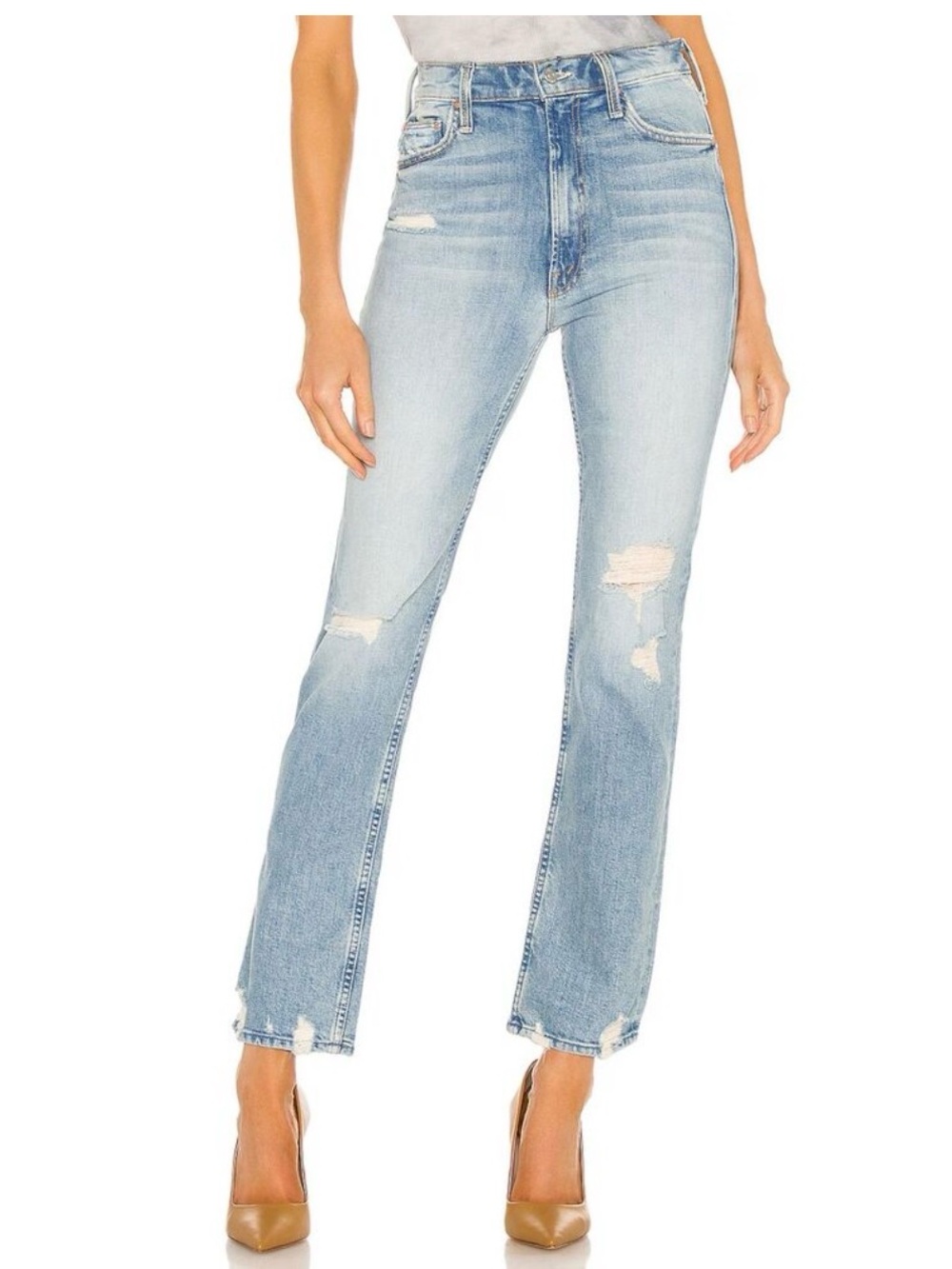Mother high waisted rider skimp the confession size 28